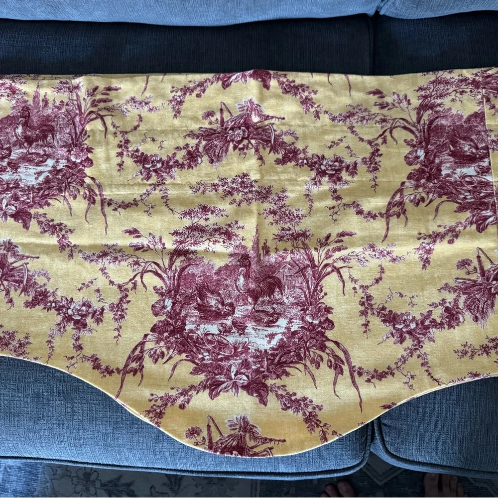 3 toile valences - Picture 2 of 3